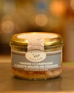 Terrine de campagne au Sainte-Maure de Touraine